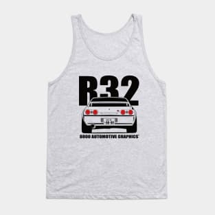 Nissan R32 Skyline GTR Transparent Version Tank Top